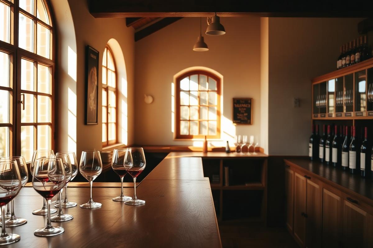 Winery tasting room